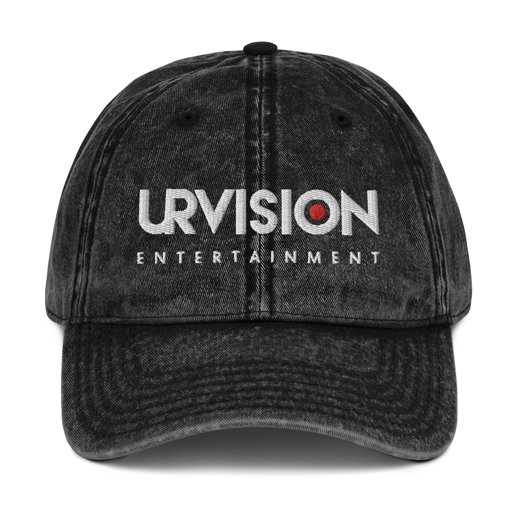 UR Vision Entertainment Vintage Cotton Twill Cap